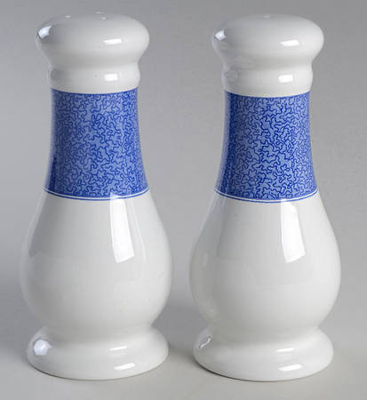 Vermicelli Blue Oversized Salt & Pepper Set