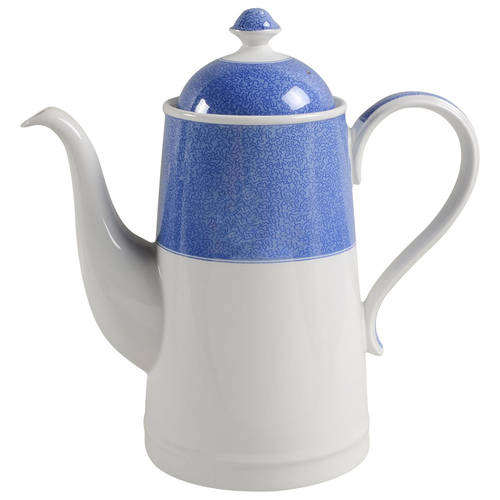 Vermicelli Blue Coffee Pot & Lid