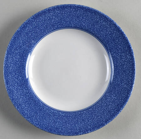 Vermicelli Blue Bread & Butter Plate