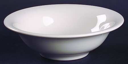 Morwel White Coupe Cereal Bowl
