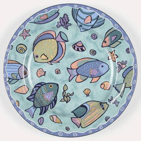 Caribbean Wave Salad Plate