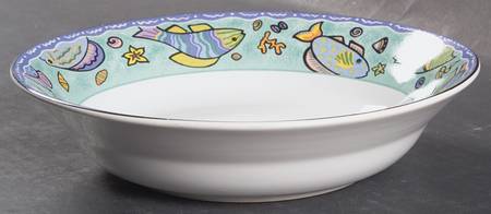 Caribbean Wave Coupe Soup Bowl