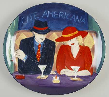 Cafe Americana 12" Chop Plate (Round Platter)