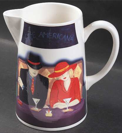 Cafe Americana 48 Oz Pitcher by Sango