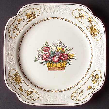 2-7199 Square Luncheon Plate