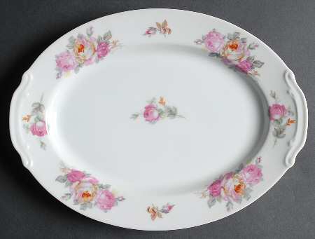 SAN33 12" Oval Serving Platter