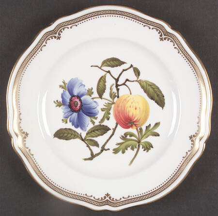 Fruit & Flower  Luncheon Plate