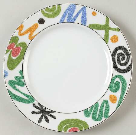 Color Vibe Salad Plate