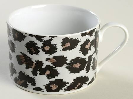 Snow Leopard Flat Cup