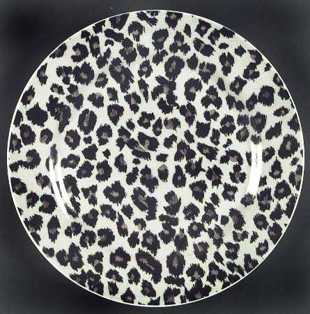 Snow Leopard Salad Plate
