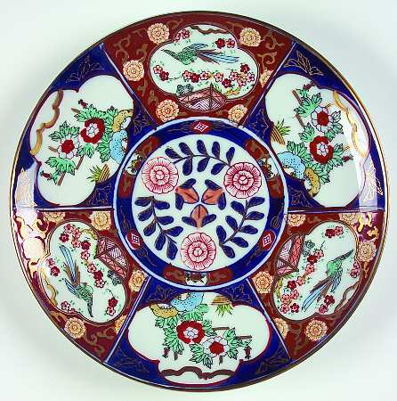 Gold Imari Plate Wall