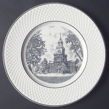 The Cradle of Liberty Dinner Plate