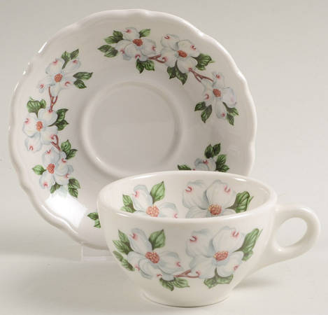 SY317 Flat Cup & Saucer Set