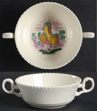 2-8207 Flat Cream Soup Bowl