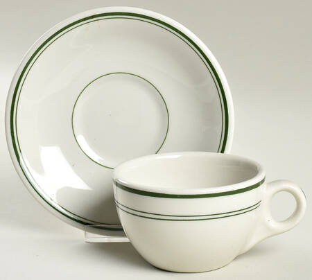 STR22 Flat Cup & Saucer Set