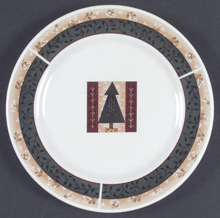 Christmas Patch Salad Plate