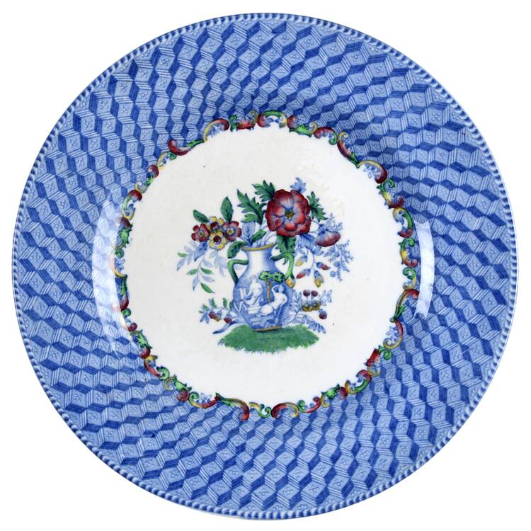 Portland Vase (No Trim, Smooth) Luncheon Plate