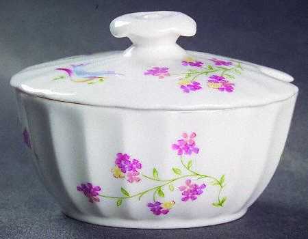 Bouquet Mustard Jar & Lid