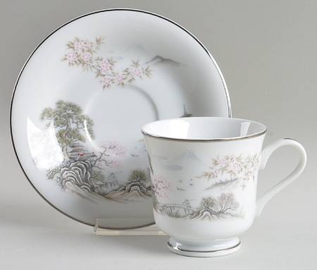 SEI3 Footed Cup & Saucer Set