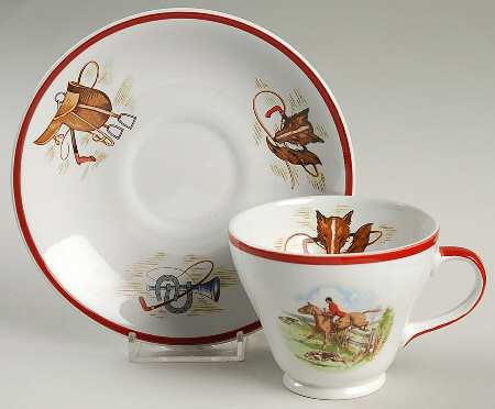 SIM7 Footed Cup & Saucer Set