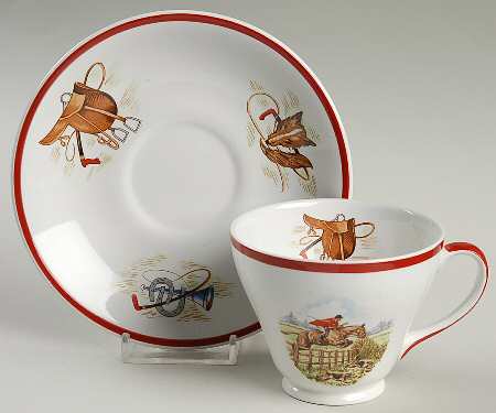 SIM7 Footed Cup & Saucer Set