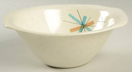 Hop Scotch Turquoise Lugged Cereal Bowl