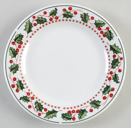 Winter Wonderland Salad Plate