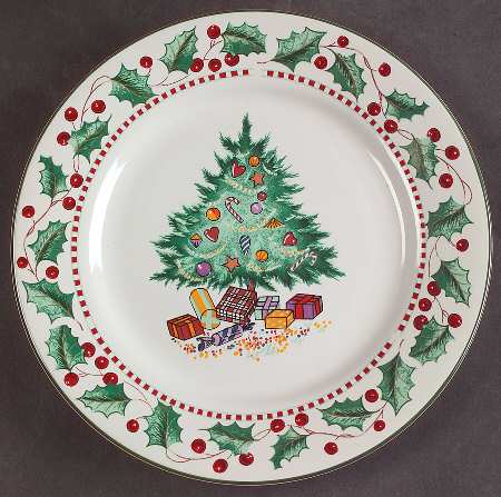 Winter Wonderland Accent Salad Plate