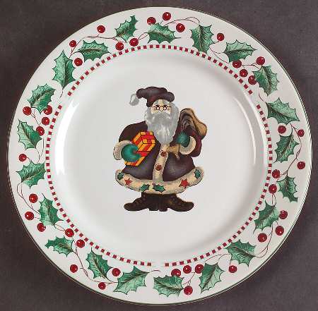 Winter Wonderland Accent Salad Plate
