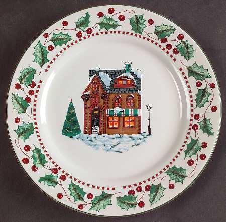 Winter Wonderland Accent Salad Plate