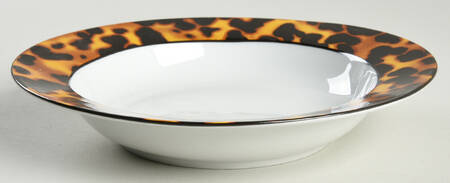 Tortoise Rim Soup Bowl