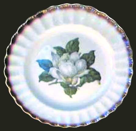 Magnolia Mandarin Maroon by Sebring Pottery