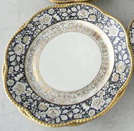 25076 Blue Dinner Plate