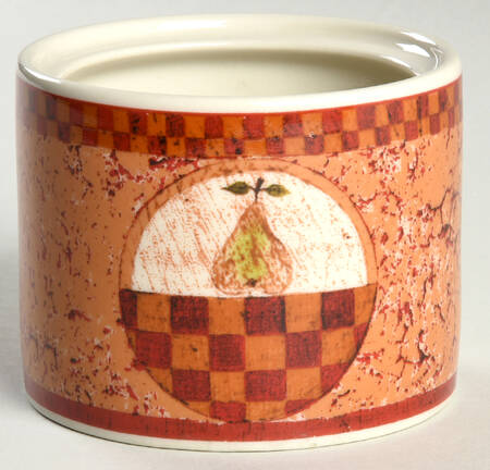 Fruits Sugar Bowl No Lid