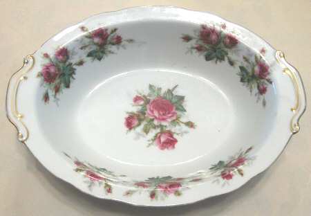 SAN39 9" Oval Vegetable Bowl