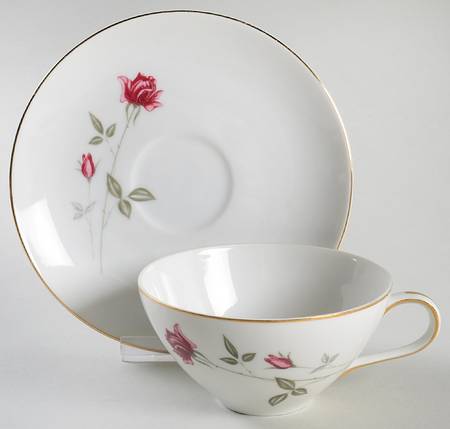 2455 Flat Cup & Saucer Set