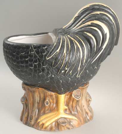 Rooster Large Figural Canister No Lid