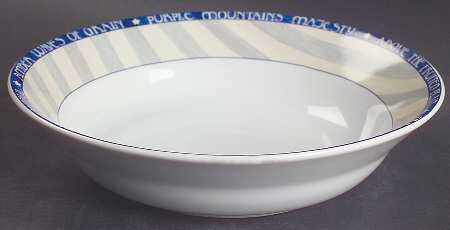 America The Beautiful Coupe Soup Bowl