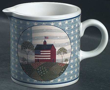 America The Beautiful Creamer