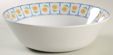 Spring Terrace 9" Round Vegetable Bowl