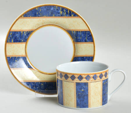 High Life Flat Cup & Saucer Set