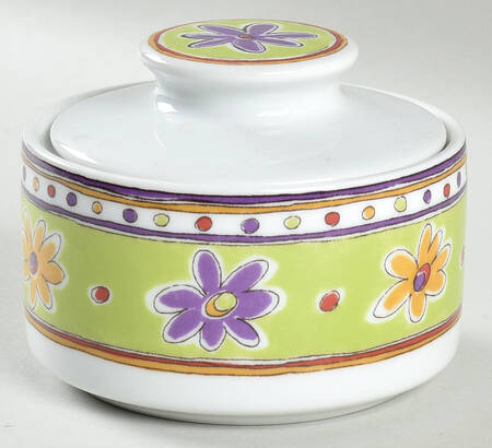 Belize Sugar Bowl & Lid