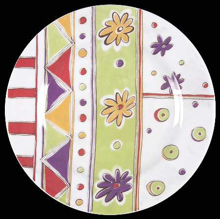 Belize Salad Plate
