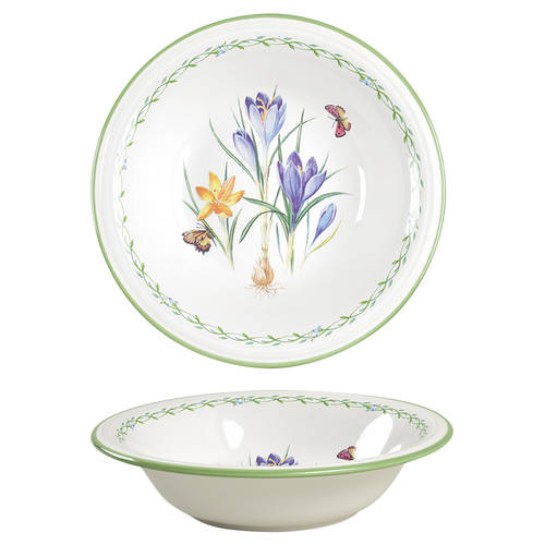 Garden Bloom Coupe Soup Bowl