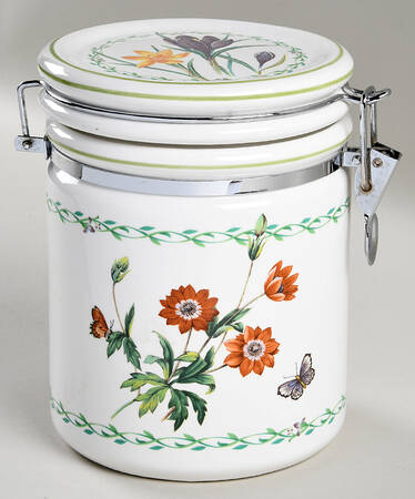 Garden Bloom 6" Storage Jar & Lid