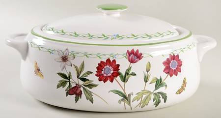 Garden Bloom Oval Tureen & Lid