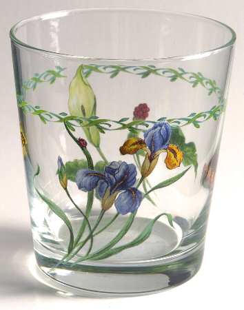 Garden Bloom 12 Oz Glassware Double Old Fashioned