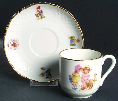SCH177 Flat Cup & Saucer Set