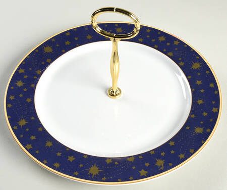 Lumina Round Serving Plate with Center Handle (Dp) Hc