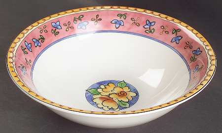 Strawberry Field Coupe Soup Bowl